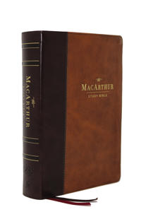 Esv, Macarthur Study Bible, 2nd Edition, Leathersoft, Brown