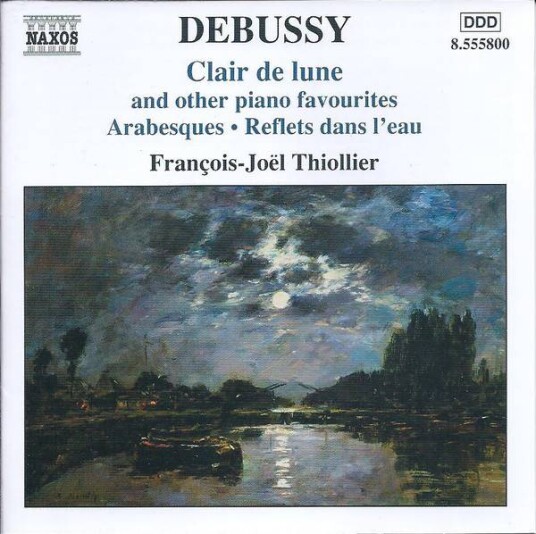 Debussy, FrançoisJoël Thiollier  Clair De Lune And Other Piano Favourites CD