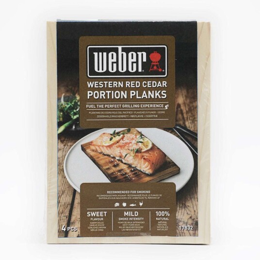 Weber Porsjonsrøkeplater I Sedertre