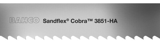 Bahco Bandsågblad Cobra 3851 M42 5335x27x0.9 Ha-3t, Sandflex