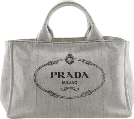 Prada Vintage Dame Grå Prada Vintage Dame Grå