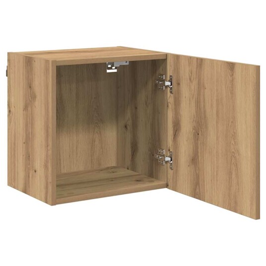 TV Veggskap Veggmontert Artisan Eik 40,5x30x40cm Konstruert tre