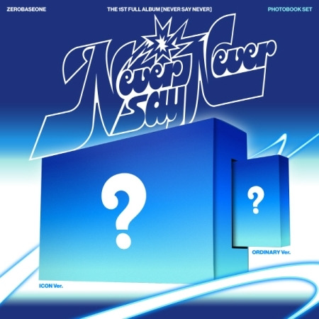 Zerobaseone Never Say Never Photobook Random Cover Version CD