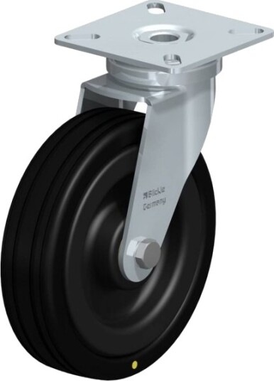 Blickle 600957 Lpa-Vpa 100K-El Hjul, Hjuldiameter 100 Mm, Bæreevne (Maks.) 70 Kg, 1 Stk