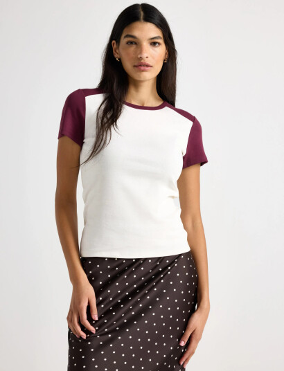 Lindex Top Lisette   Cream   XS
