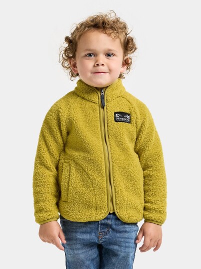 Didriksons Fleecejakke Teddy Gibbs Yellow Pollen Didriksons 130 Fleecejakke Gul Didriksons Fleecejakke Teddy Gibbs Yellow Pollen Didriksons 130 Fleecejakke Gul