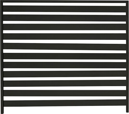 Aluminiumsgjerde Skotte Garden Rand Sort 180x160 cm Aluminiumsgjerde Skotte Garden Rand Sort 180x160 cm