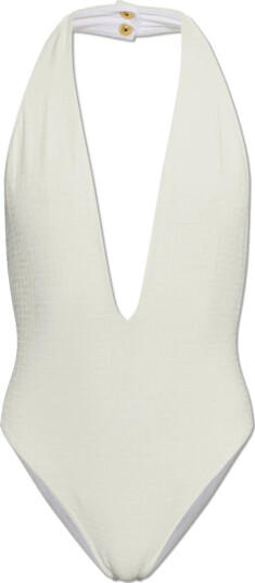 Balmain Dame Svømmetøy Beige 2XS, Balmain Dame Svømmetøy Beige 2XS,