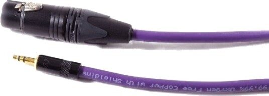 Melodika Jack 3,5 Mm - Xlr-Kabel 17 M Lilla