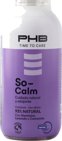PHB To Care So Calm Munnvann Beroligende munnvann med kamille, aloe vera og xylitol (300 ml)