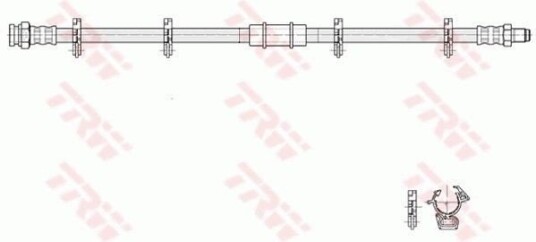 Bremseslange TRW PHB273 Bremseslange TRW PHB273
