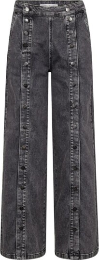 Co'Couture Dame Jeans Svart XL,