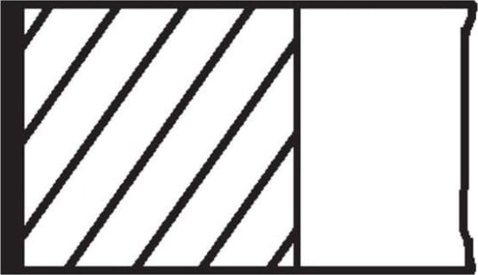 Stempelringsett MAHLE 021 93 V0