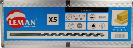 Leman Borsett Tre 450 mm (5 Deler)