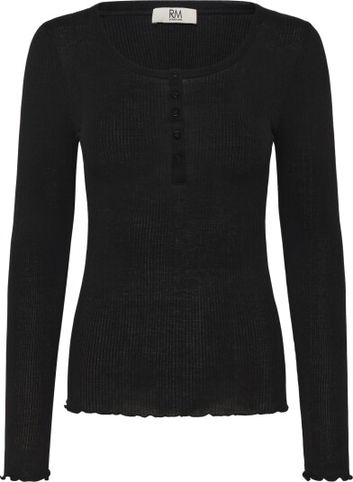 RM By Rosemunde | Rmwbalta Modal Ls Placket T Shirt | L
