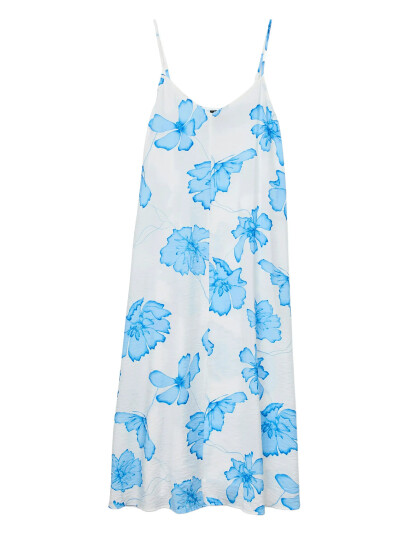 Vero Moda Vmjosie Calf Singlet Dress Wvn Ga   White   XS