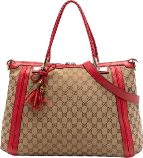 Gucci Vintage Dame Beige
