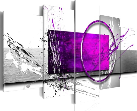 Bilde Purple Expression 200x100 Artgeist sp. z o. o.