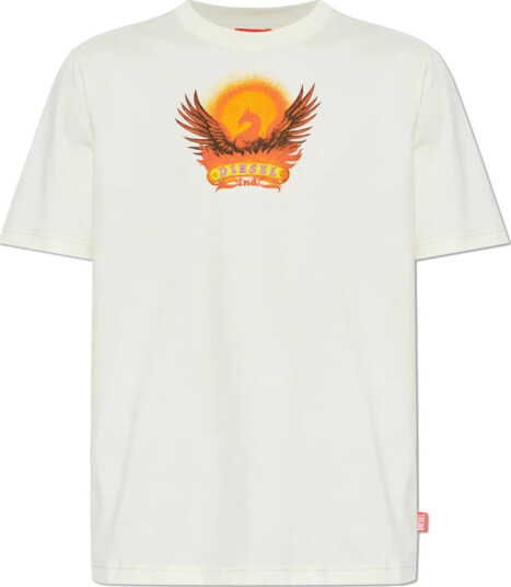 Diesel Herre Topper Beige XL,