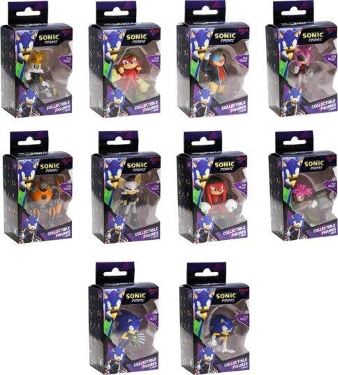 Sonic Prime S1 Samlefigur 6,5cm (assortert)