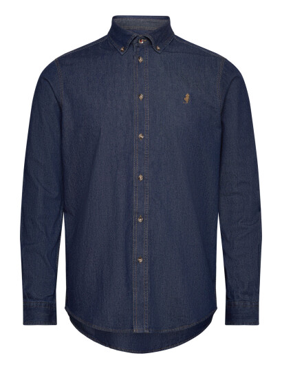 MCS Tim Reg Cot Mcs M Shirt - Blue - XXXL