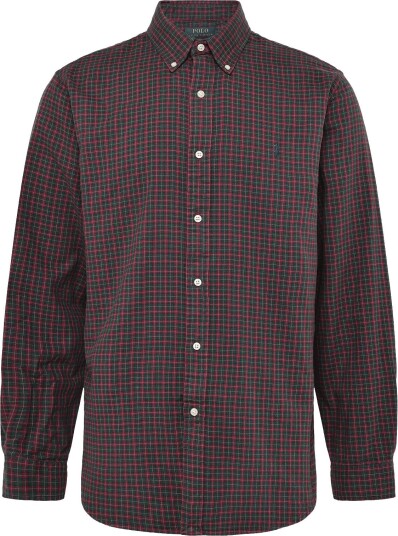 Polo Ralph Lauren Double Faced Oxford Wvn Shirt 7416 FOREST RED M XXL Polo Ralph Lauren Double Faced Oxford Wvn Shirt 7416 FOREST RED M XXL