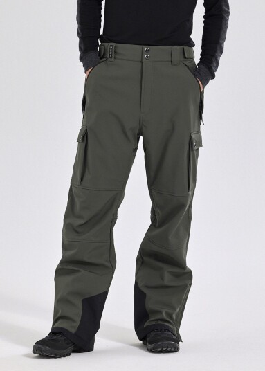 Slade Colorado Softshell Cargo Pants Olive 2xl Overdragsbukser