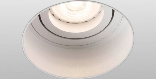 Hyde innfelt spot rund/svingbar hvit Ø 8,2 cm – Faro FARO BARCELONA   Entré   Moderne   Metall