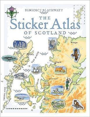 The Sticker Atlas Of Scotland Av Benedict Blathwayt The Sticker Atlas Of Scotland Av Benedict Blathwayt