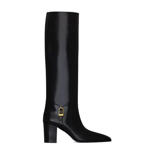 Saint Laurent Dame Sko Svart 36 EU,