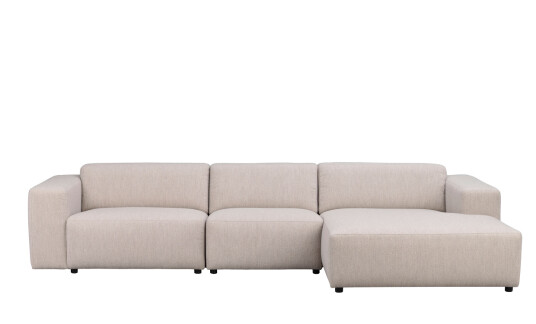 Rowico Home WILLARD sofa 4 seters sjeselong høyre lys beige Rowico Home WILLARD sofa 4 seters sjeselong høyre lys beige