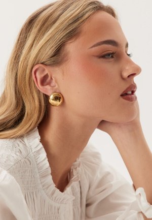 BY JOLIMA Retro Earring Gold Onesize BY JOLIMA Retro Earring Gold Onesize