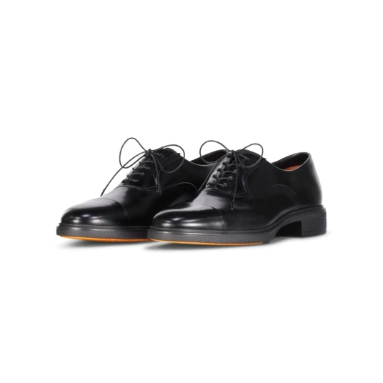 Santoni Herre Sko Svart 41 EU, Santoni Herre Sko Svart 41 EU,