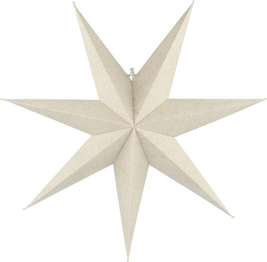 Scandi Living Bare adventsstjerne hvit 60 cm Scandi Living Bare adventsstjerne hvit 60 cm
