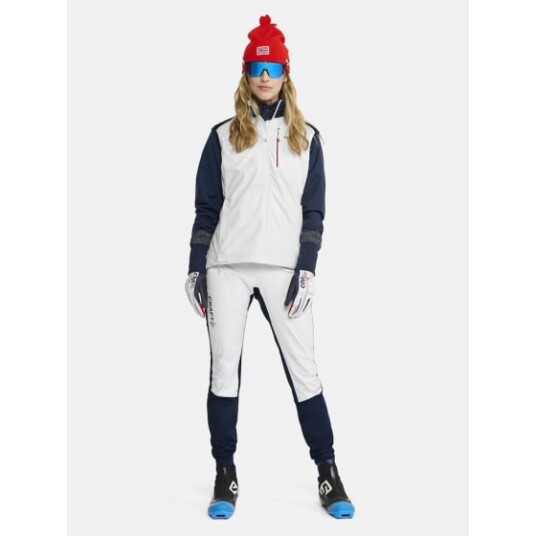 Craft Nor Adv Nordic Training Vest W White/blaze L Craft Nor Adv Nordic Training Vest W White/blaze L