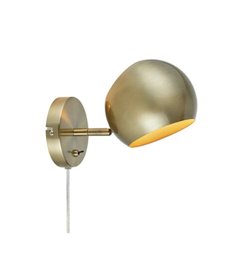 Other Brand Edgar vegglampe - Antikk Messing Other Brand Edgar vegglampe - Antikk Messing