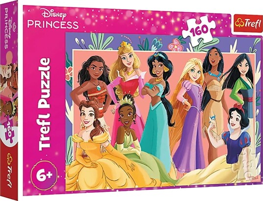 Trefl Pappussel Trefl 160 Bitar Disney Princess Multi/patterned ONE SIZE