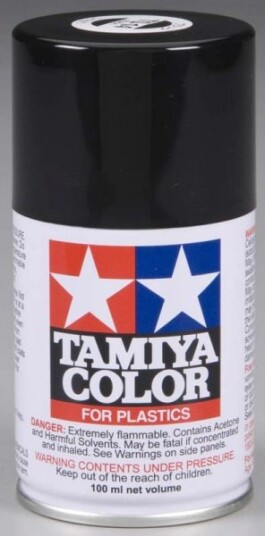 Tamiya 85014 Spray Lacquer TS 14 Black 3 oz