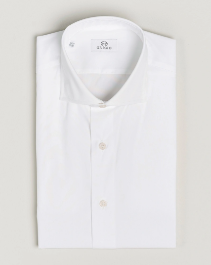 Grigio Comfort Stretch Dress Shirt White Grigio Comfort Stretch Dress Shirt White