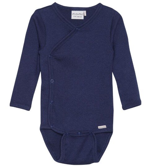 MinyMo Rib omslagsbody Dark Navy