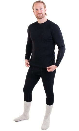 Bratens Bråtens Merino Ull Longs Sort