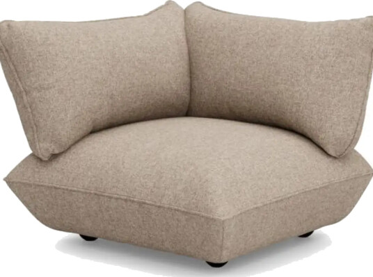 Fatboy sumo sofa hjørneseksjon  boucle recycled brown