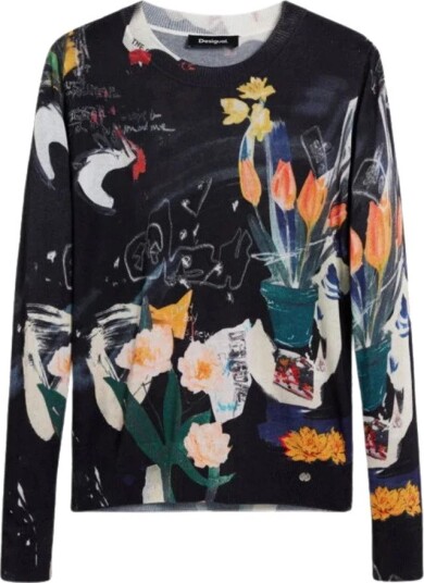 Desigual Jers_Nantes_Lacroix 1001 Crudo M Black M