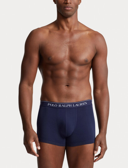 Polo Ralph Lauren Stretch Cotton Trunk 3-Pack - Blue - XXL