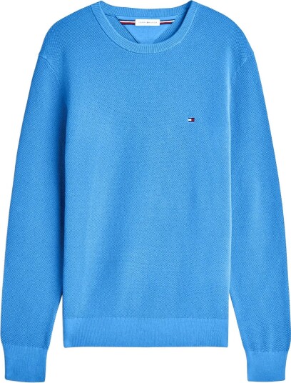Tommy Hilfiger Essential Structure Crew Neck Blue XXL
