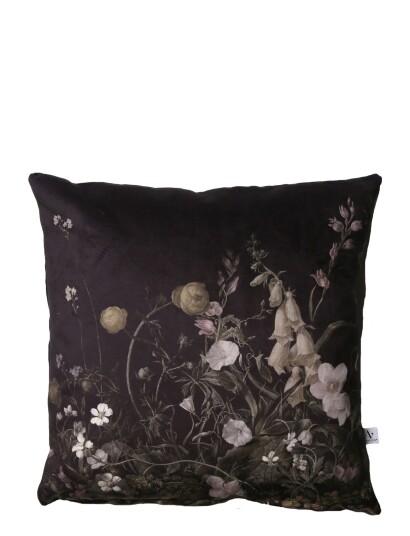 Au Maison Pudebetræk-Alpine Eryngo - Black - 45X45CM