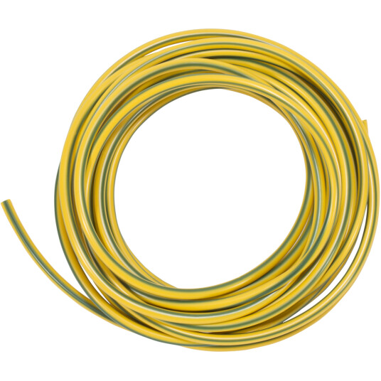 ISOLASJONSSTRØMPE GUL/GRØNN 4MM - 5M ISOLASJONSSTRØMPE GUL/GRØNN 4MM - 5M