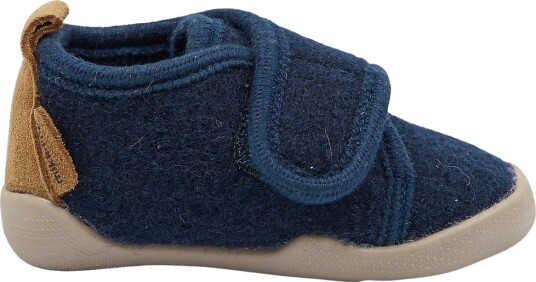 Mikk line Tøfler Prewalker Ull Blue Nights Mikk line 23/24 Tøfler Blå Brun Marineblå 23 24