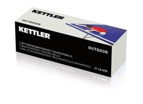 Kettler Bordtennisbolde Outdoor 3-pak