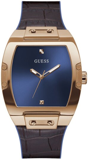 Guess Herreklokke GW0386G2 Phoenix Blå/Gummi